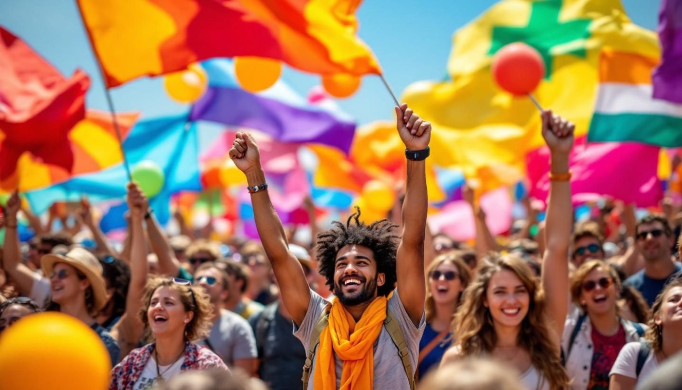 L'impact des drapeaux dans les manifestations culturelles et sportives