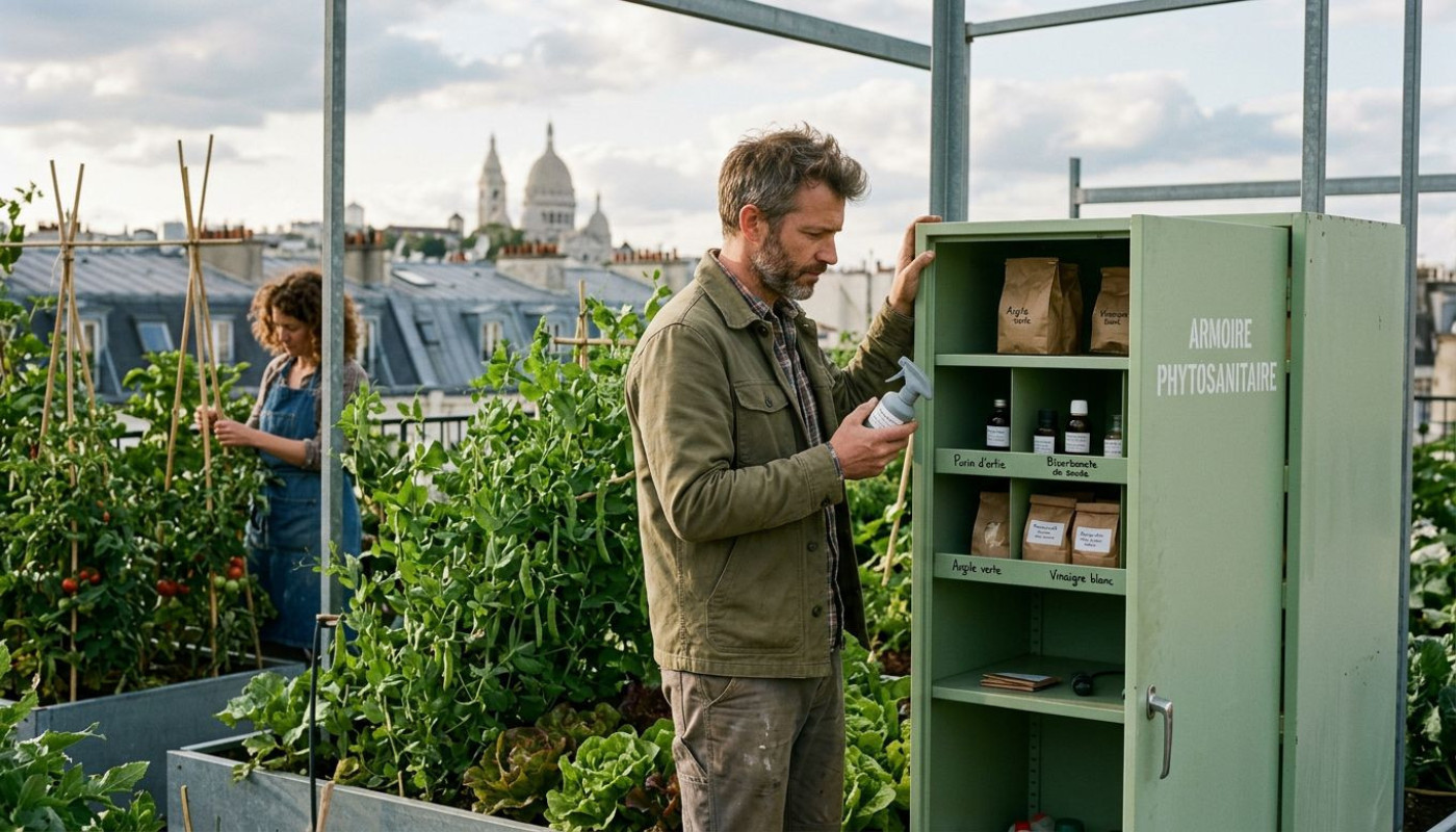 Quand l’armoire phytosanitaire transforme les pratiques des agriculteurs urbains à Paris